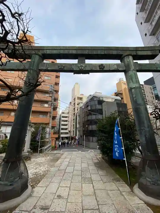 平河天満宮の鳥居