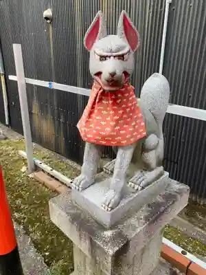 富士浅間神社の狛犬