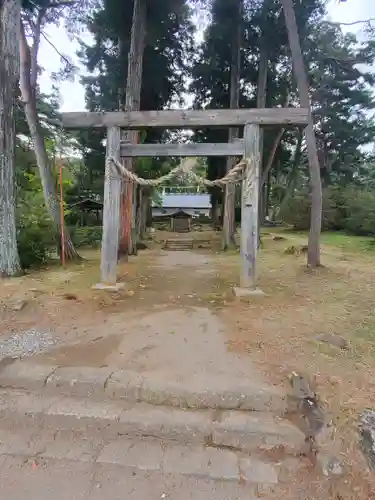 皇大神社(真田御屋敷跡)の鳥居