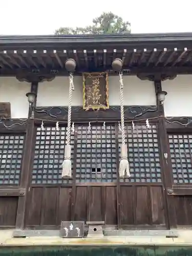 出雲祝神社の本殿