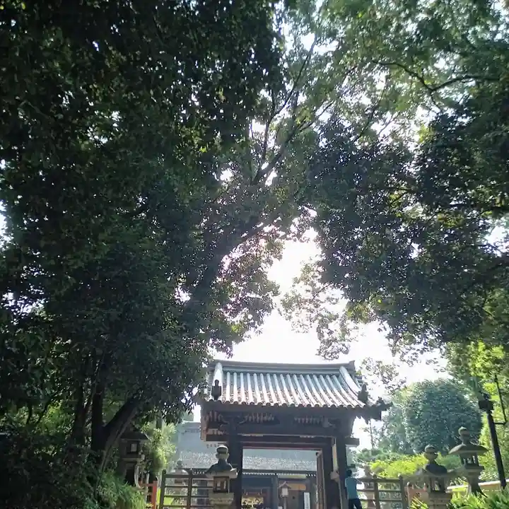 大海神社(住吉大社摂社)の山門・神門