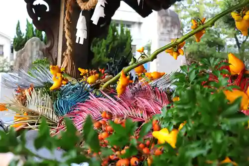 三津厳島神社の手水舎