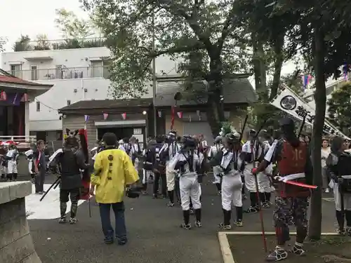 皆中稲荷神社のお祭り