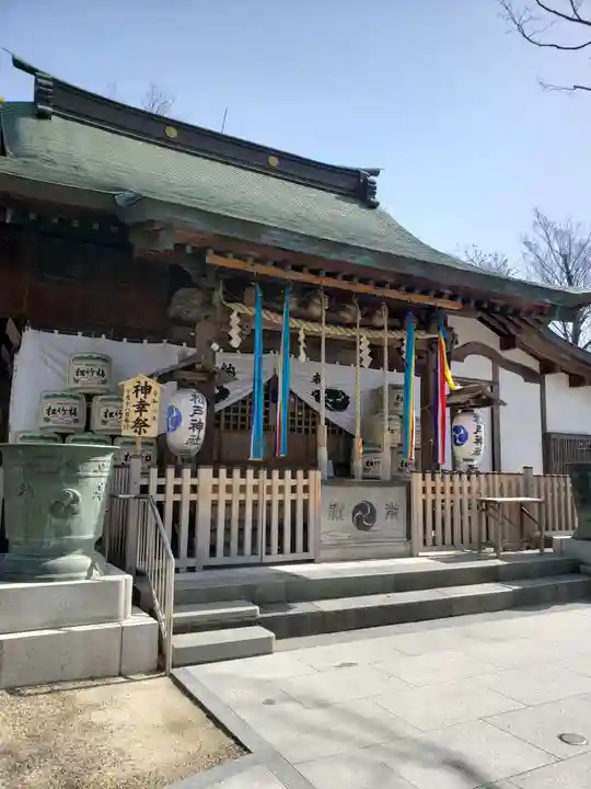松戸神社の本殿・本堂
