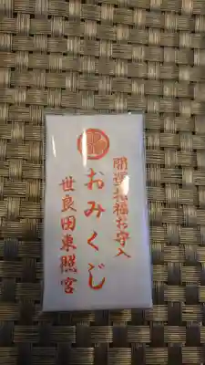 世良田東照宮のおみくじ