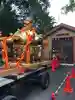 上富良野神社のお祭り