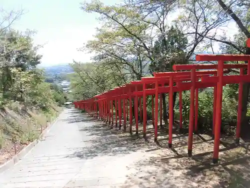 丸高稲荷神社の鳥居