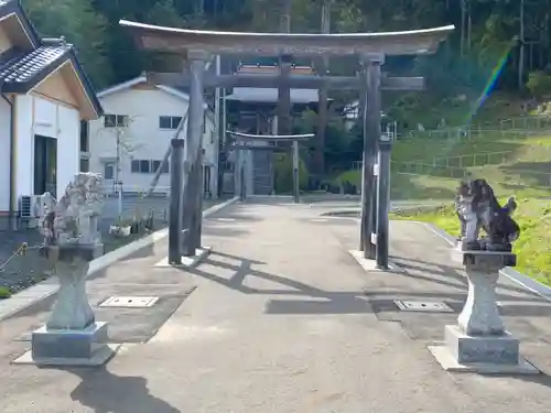 鵜住神社の鳥居