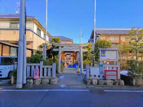 秋葉神社の鳥居