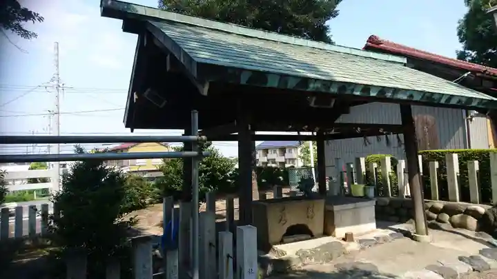 外山神社の手水舎