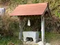 両新田神社の手水舎