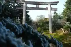 弥山神社（天河大辨財天社奥宮）の鳥居