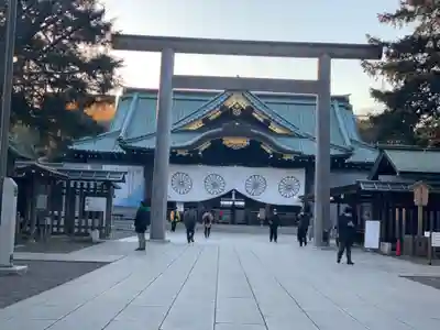 靖國神社の鳥居