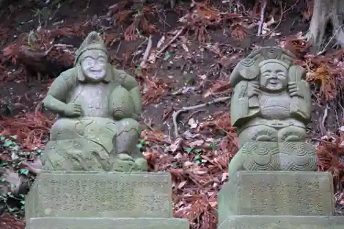 安達太良神社の像