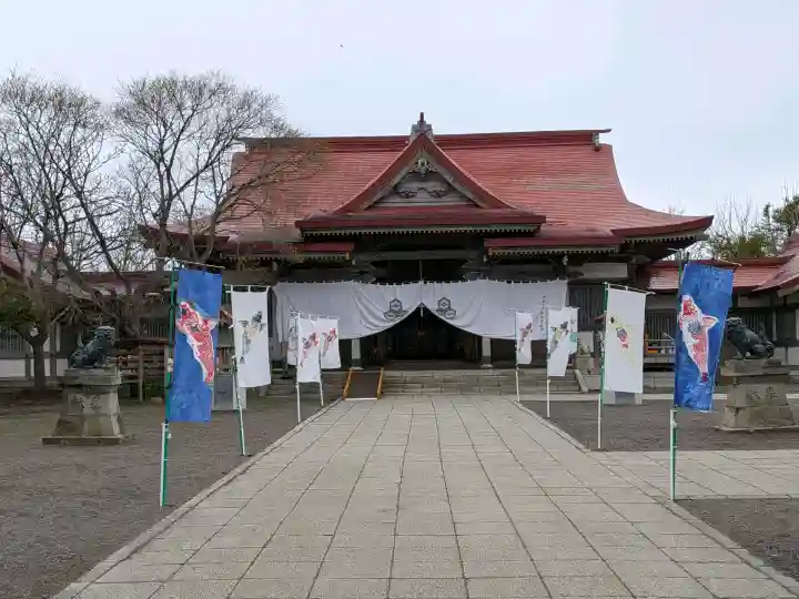 釧路一之宮 厳島神社の{uncategorized: "未分類", other: "その他", undefined: "問題あり", building: "その他建物", grave: "お墓", sacred_gate: "鳥居", guardian: "狛犬", statue: "像", buddha: "仏像", history: "歴史", nature: "自然", garden: "庭園", animal: "動物", pagoda: "塔", temizu: "手水舎", mountain_gate: "山門・神門", sanctuary: "本殿・本堂", subordinate: "末社・摂社", art: "芸術", scenery: "景色", jizo: "地蔵", ema: "絵馬", goshuin: "御朱印", omikuji: "おみくじ", items: "授与品その他", amulet: "お守り", goshuincho: "御朱印帳", eats: "食事", festival: "お祭り", votive_dance: "神楽", shichigosan: "七五三参", wedding: "結婚式", experience: "体験その他", initially: "初詣", around: "周辺", anti_infection: "感染症対策"}
