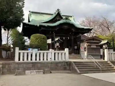 桐ヶ谷氷川神社の本殿・本堂