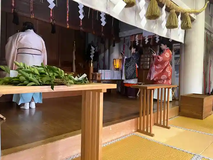 上尾御嶽神社のお祭り