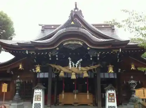 櫛田神社の本殿