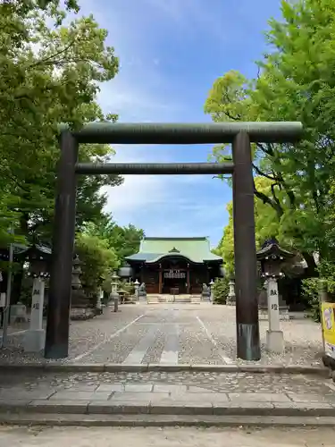 溝旗神社（肇國神社）の鳥居