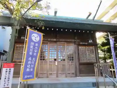 國領神社の本殿・本堂