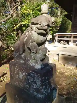 駒林神社の狛犬