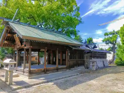 神明社（五之割神明社）の本殿・本堂