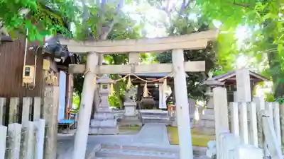 山神社(松原山神社)の鳥居