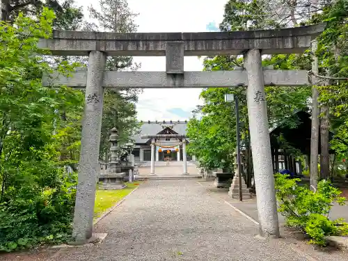 岩見澤神社の鳥居