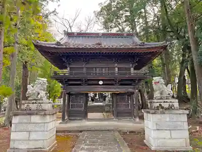 弓削神社の山門・神門