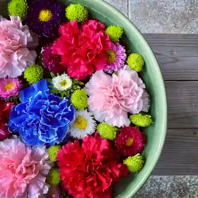 滑川神社 - 仕事と子どもの守り神の手水舎