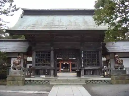大洗磯前神社の山門・神門