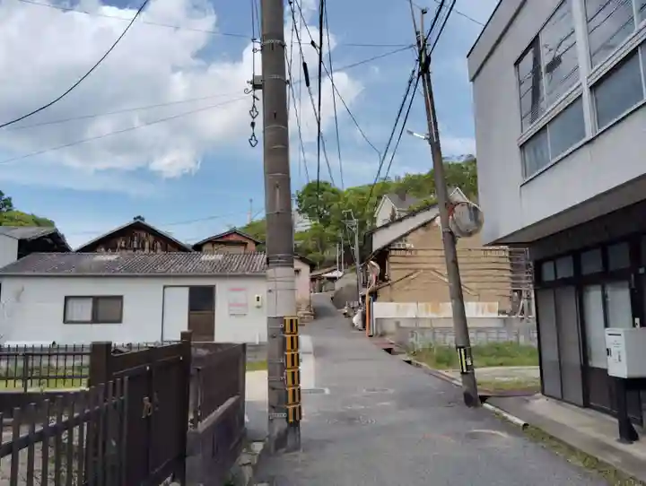 神力稲荷大明神の景色
