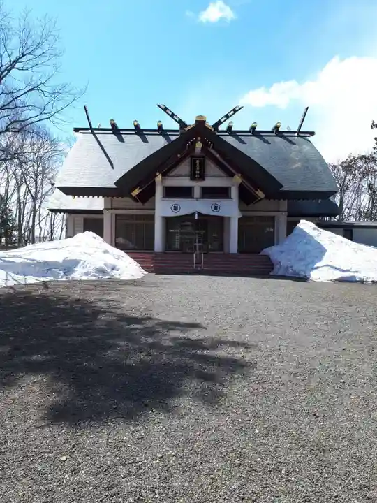 岩見澤神社の本殿・本堂