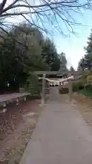 井出上神社の鳥居