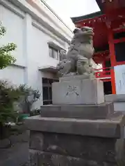 小谷野神社の狛犬