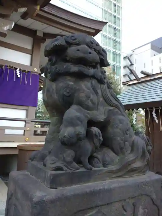 御穂鹿嶋神社の狛犬