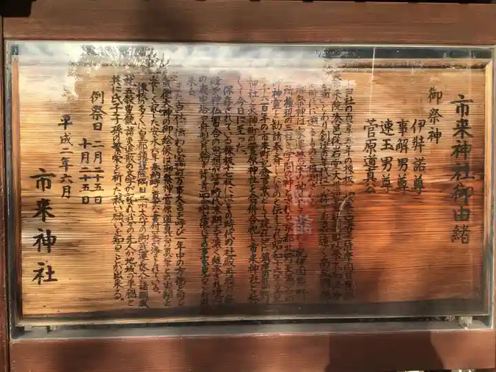 市来神社の歴史