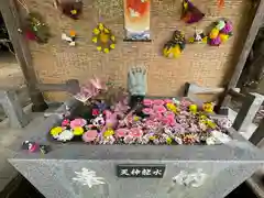 鎌数伊勢大神宮の手水