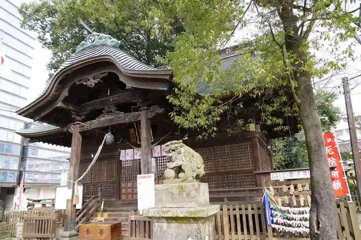 阿邪訶根神社の本殿・本堂