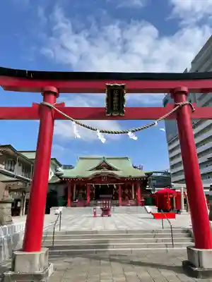 東京羽田 穴守稲荷神社の鳥居