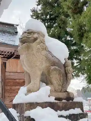 二荒神社の狛犬