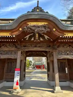 小野神社の山門・神門