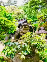 大宝八幡宮の狛犬