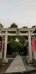 青砥神社の鳥居