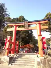 龍田大社の鳥居