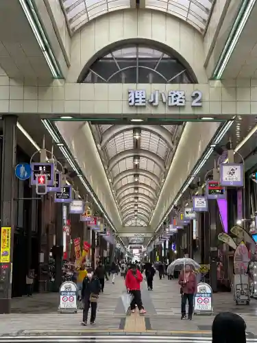 本陣狸大明神社の景色