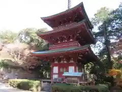 目の霊山　油山寺の塔