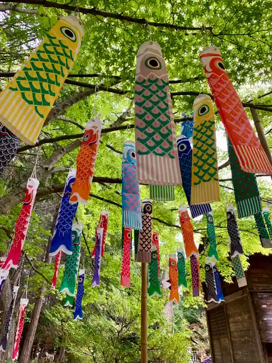 滑川神社 - 仕事と子どもの守り神(福島県)
