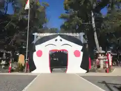 別小江神社の山門