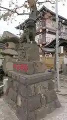 羽田神社の狛犬